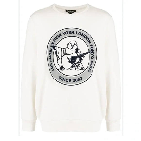 NWT- True Religion City Sweater Winter White